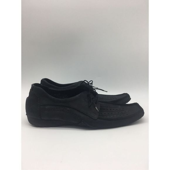 Faro Style  Dress Shoe genuine leather loafers Black Size 42 8 Pre Owned main image 10